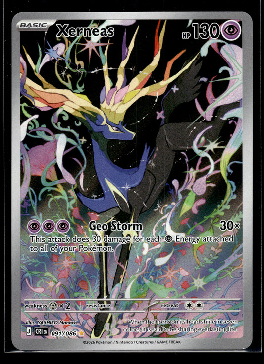 Xerneas #091/086 Chaos Rising VLP