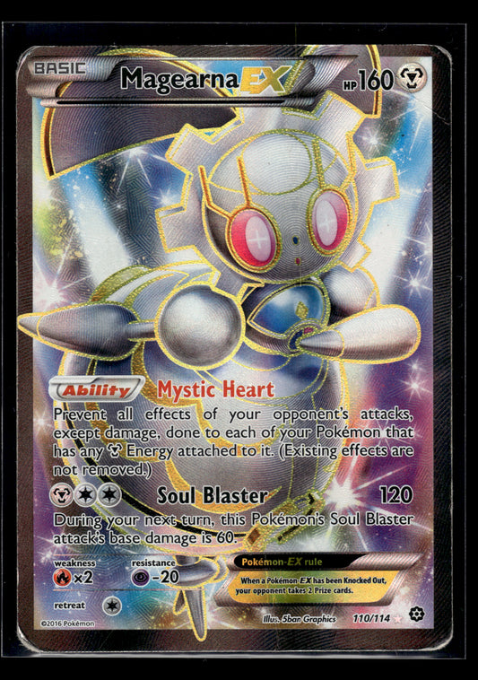 Magearna EX #110/114 Steam Siege HP