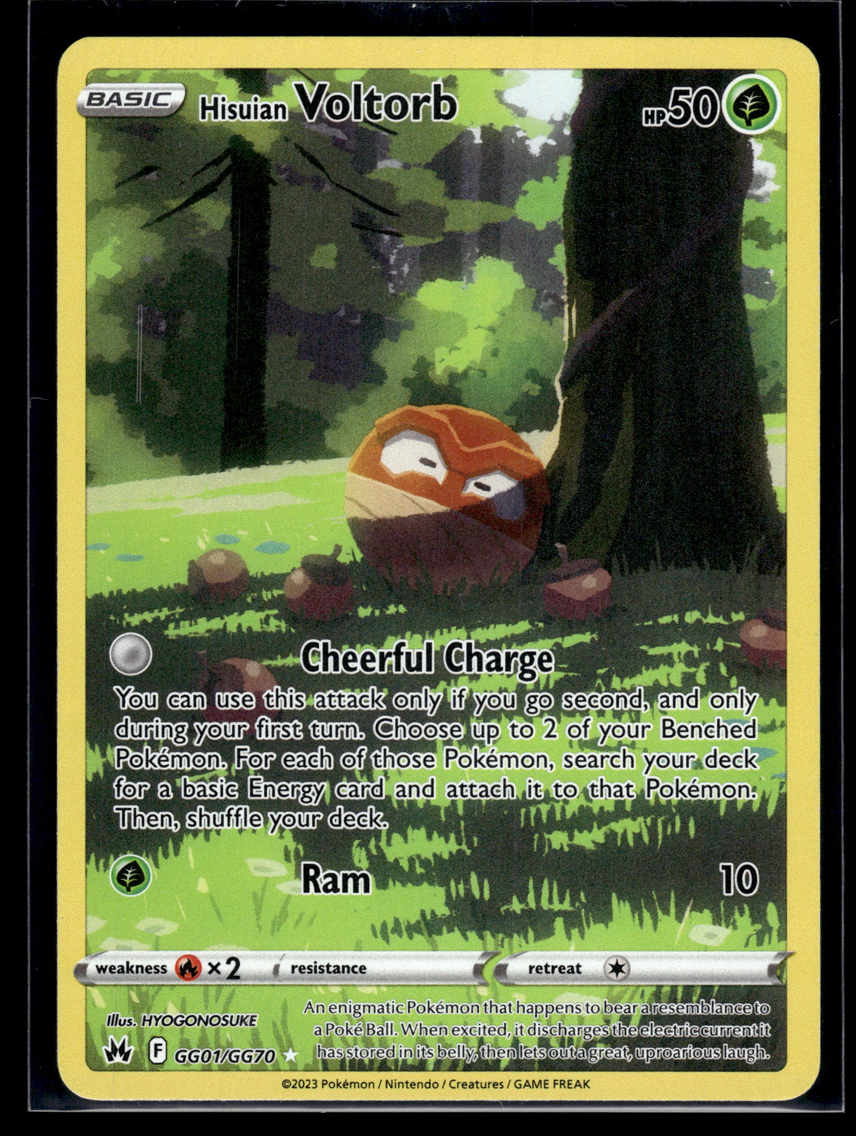 Hisuian Voltorb #GG01/GG70 Crown Zenith: Galarian Gallery MP