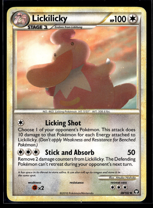 Lickilicky #38/102 Triumphant MP