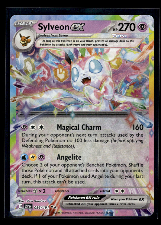 Sylveon ex #086/191 Surging Sparks VLP