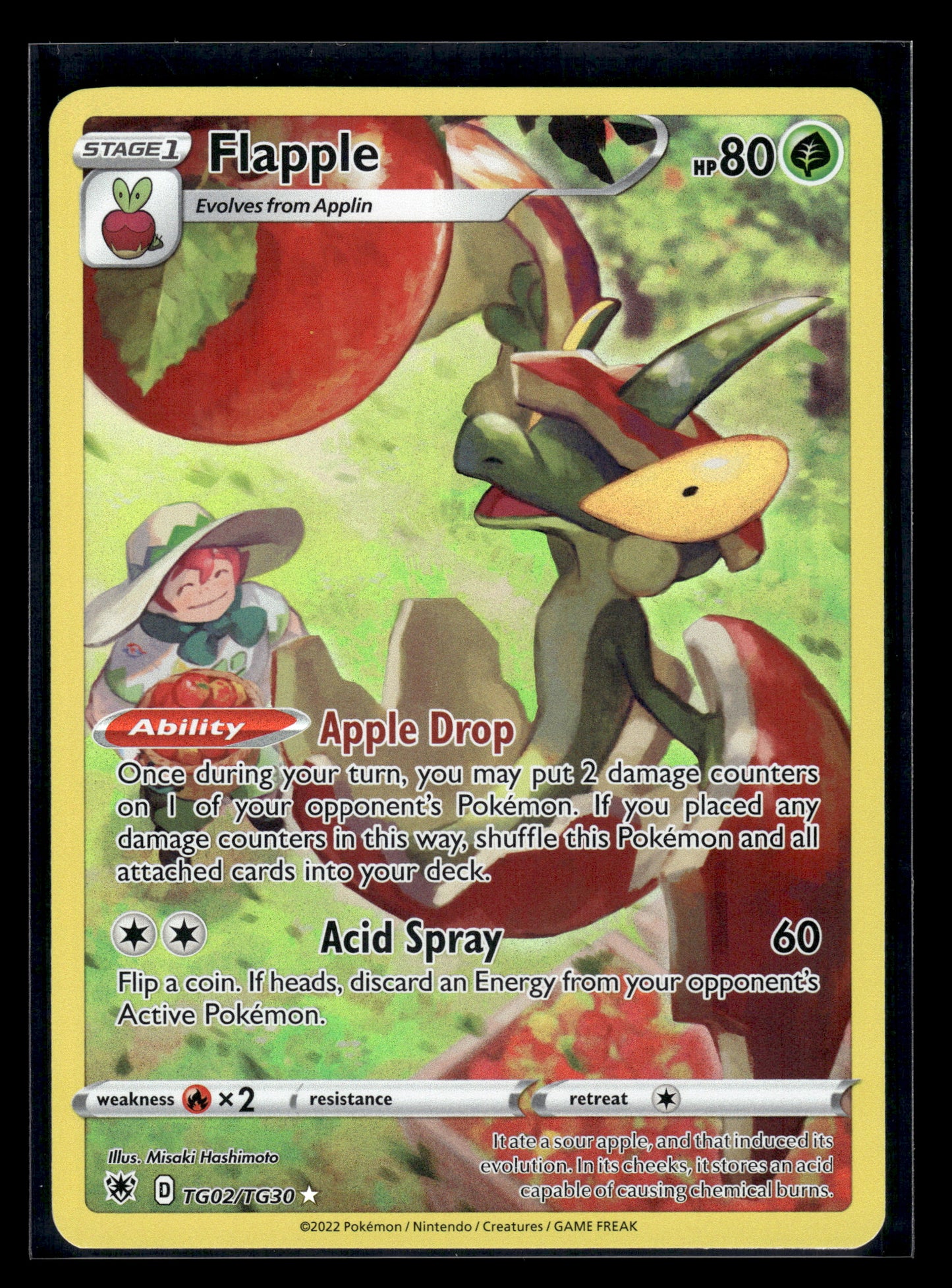 Flapple #TG02/TG30 Astral Radiance Trainer Gallery VLP