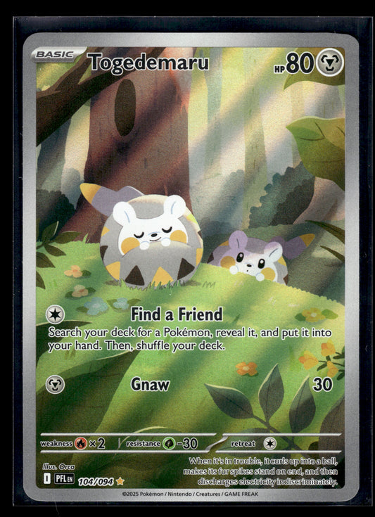 Togedemaru #104/094 Phantasmal Flames VLP