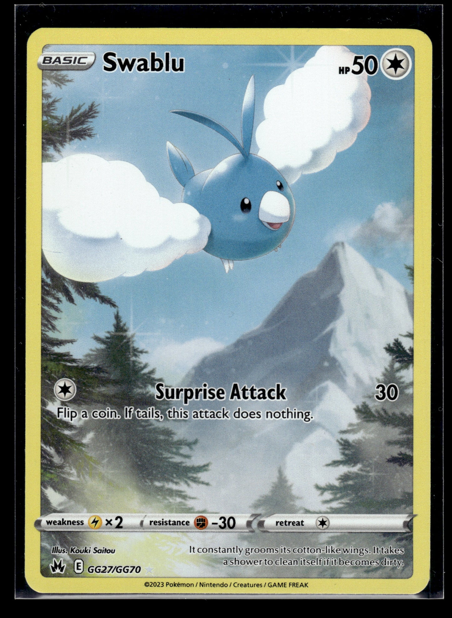 Swablu #GG27/GG70 Crown Zenith: Galarian Gallery VLP