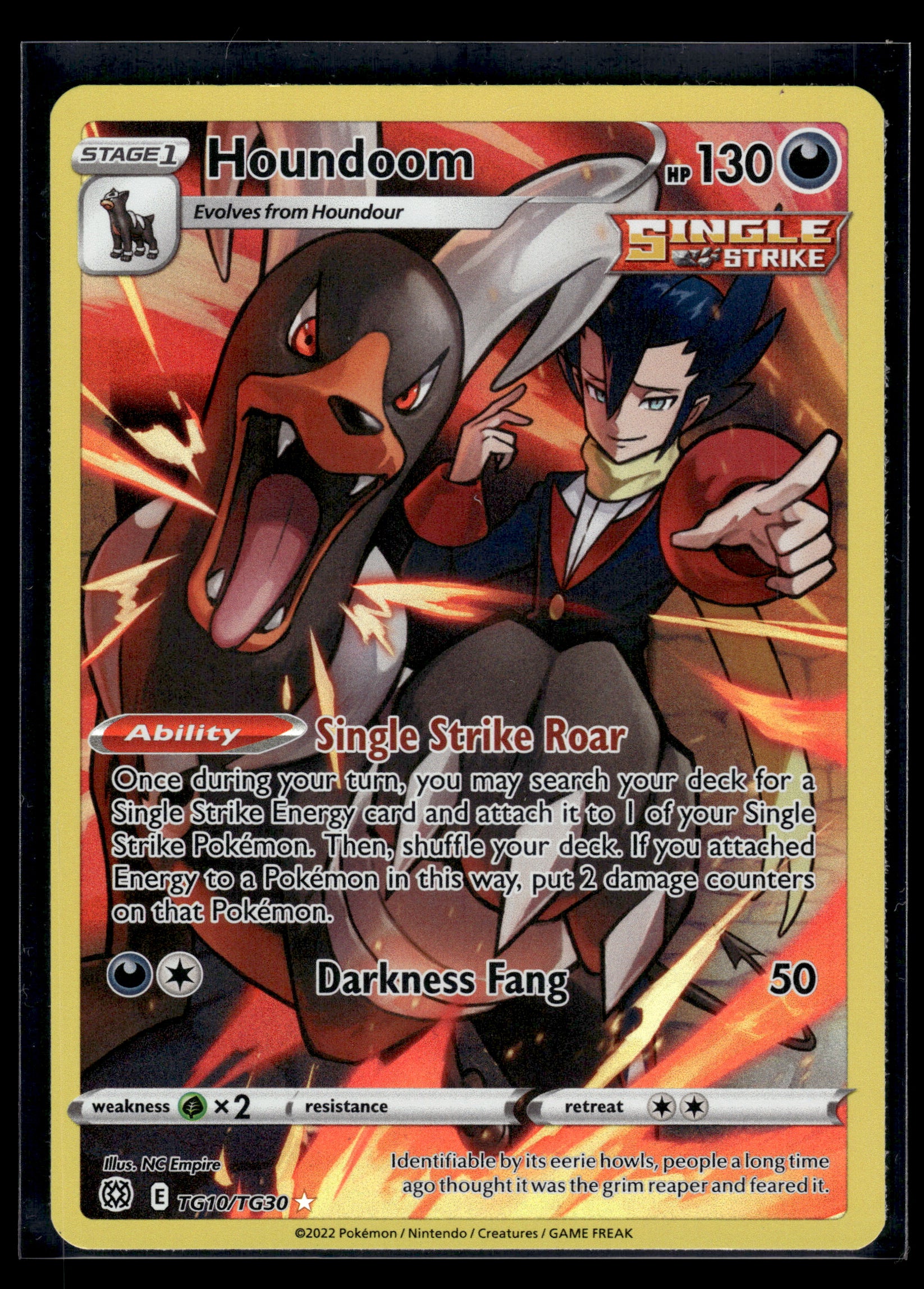 Houndoom #TG10/TG30 Brilliant Stars Trainer Gallery VLP