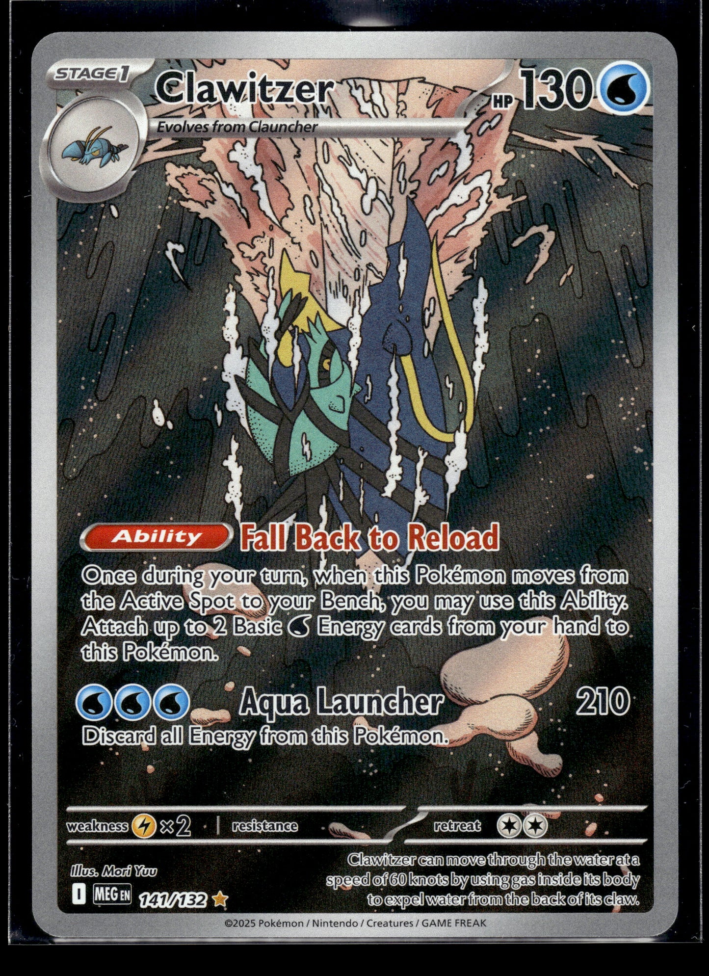 Clawitzer #141/132 Mega Evolution VLP