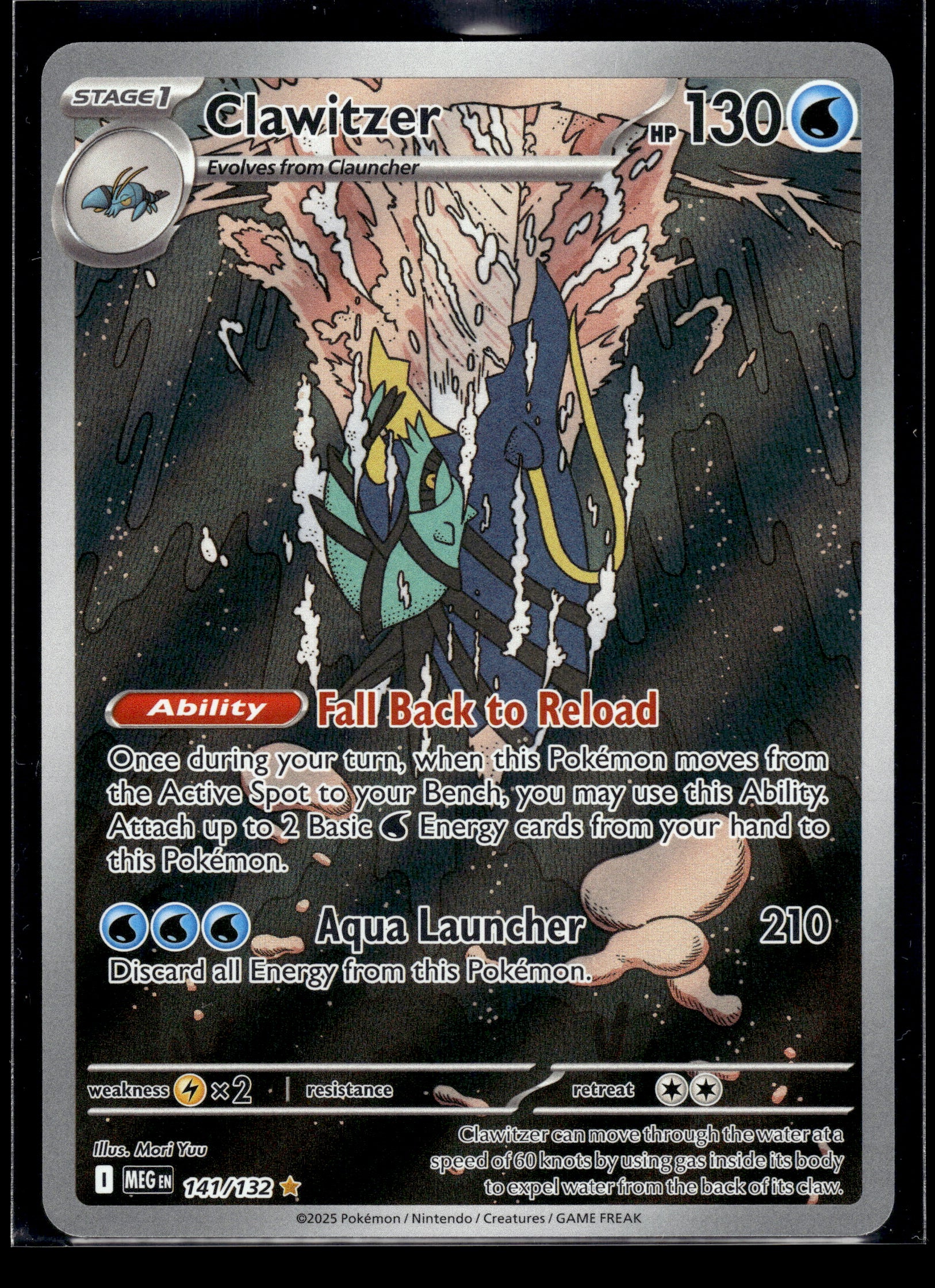 Clawitzer #141/132 Mega Evolution VLP