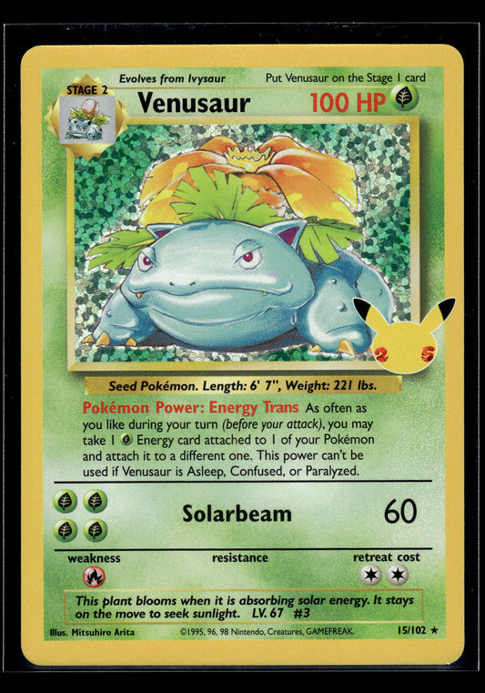 Venusaur #15/102 Celebrations: Classic Collection VLP