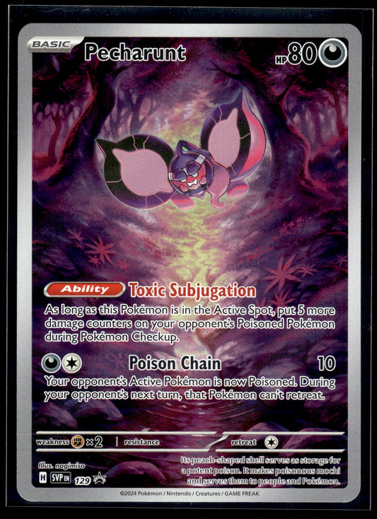 Pecharunt #129 Scarlet & Violet Promo Cards VLP