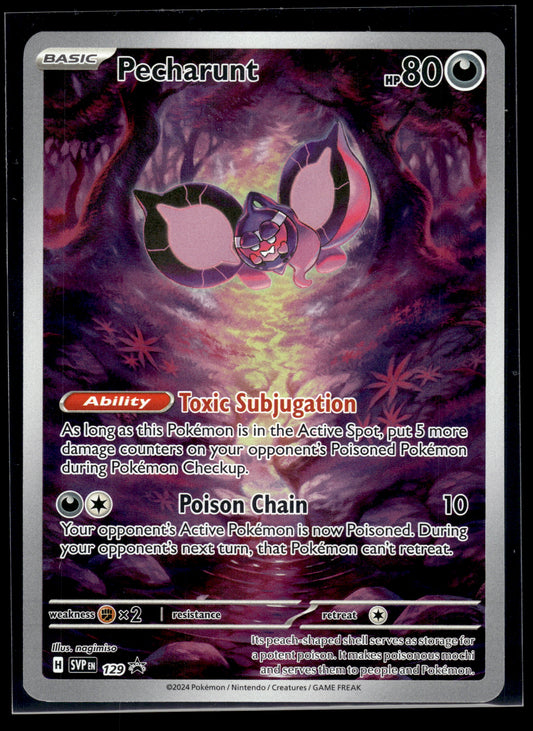 Pecharunt #129 Scarlet & Violet Promo Cards LP