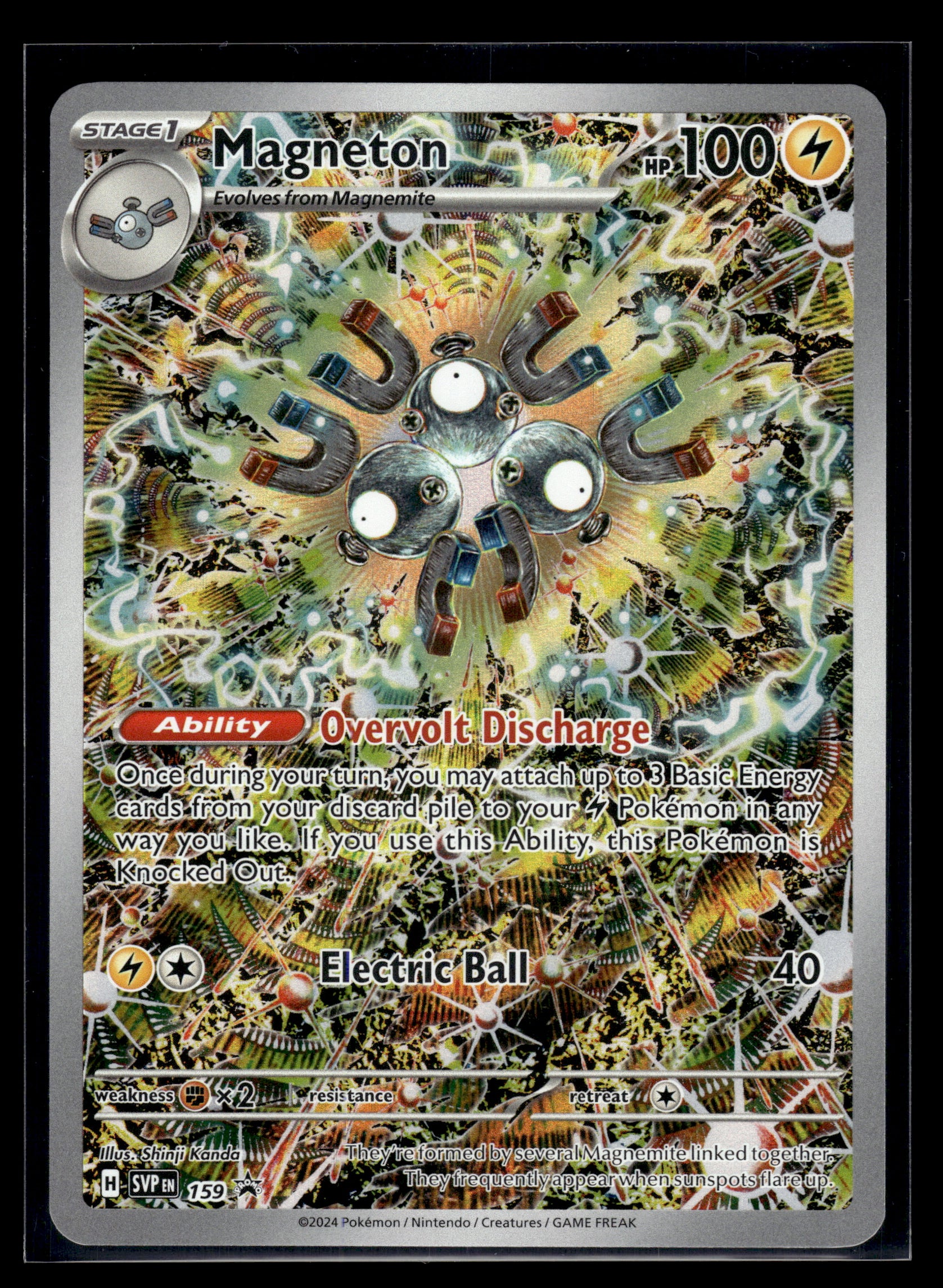 Magneton #159 Scarlet & Violet Promo Cards VLP