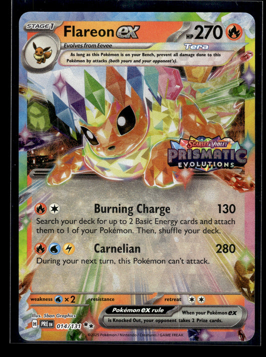 Flareon ex #014/131 (Stamped) Miscellaneous Cards & Products NM