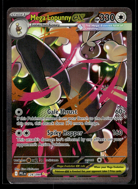 Mega Lopunny ex #128/094 Phantasmal Flames LP