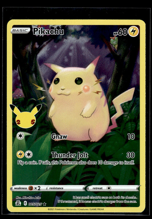 Pikachu #005/025 Celebrations VLP