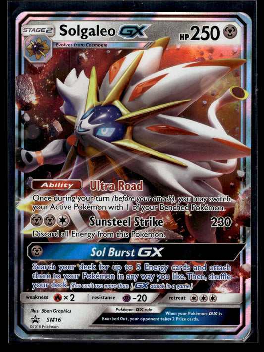 Solgaleo GX #SM16 SM Promos MP
