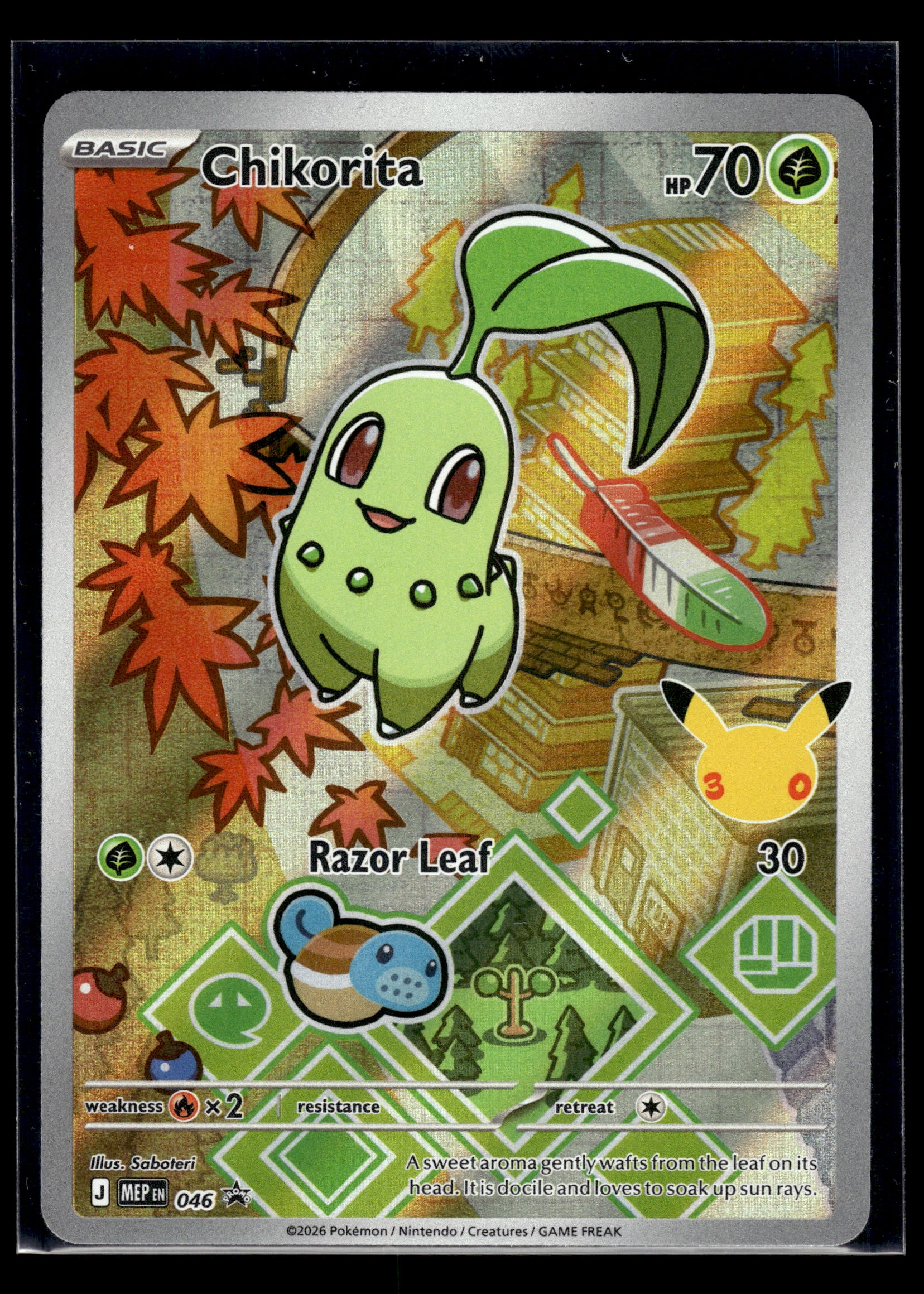 Chikorita #046 Mega Evolution Promo NM