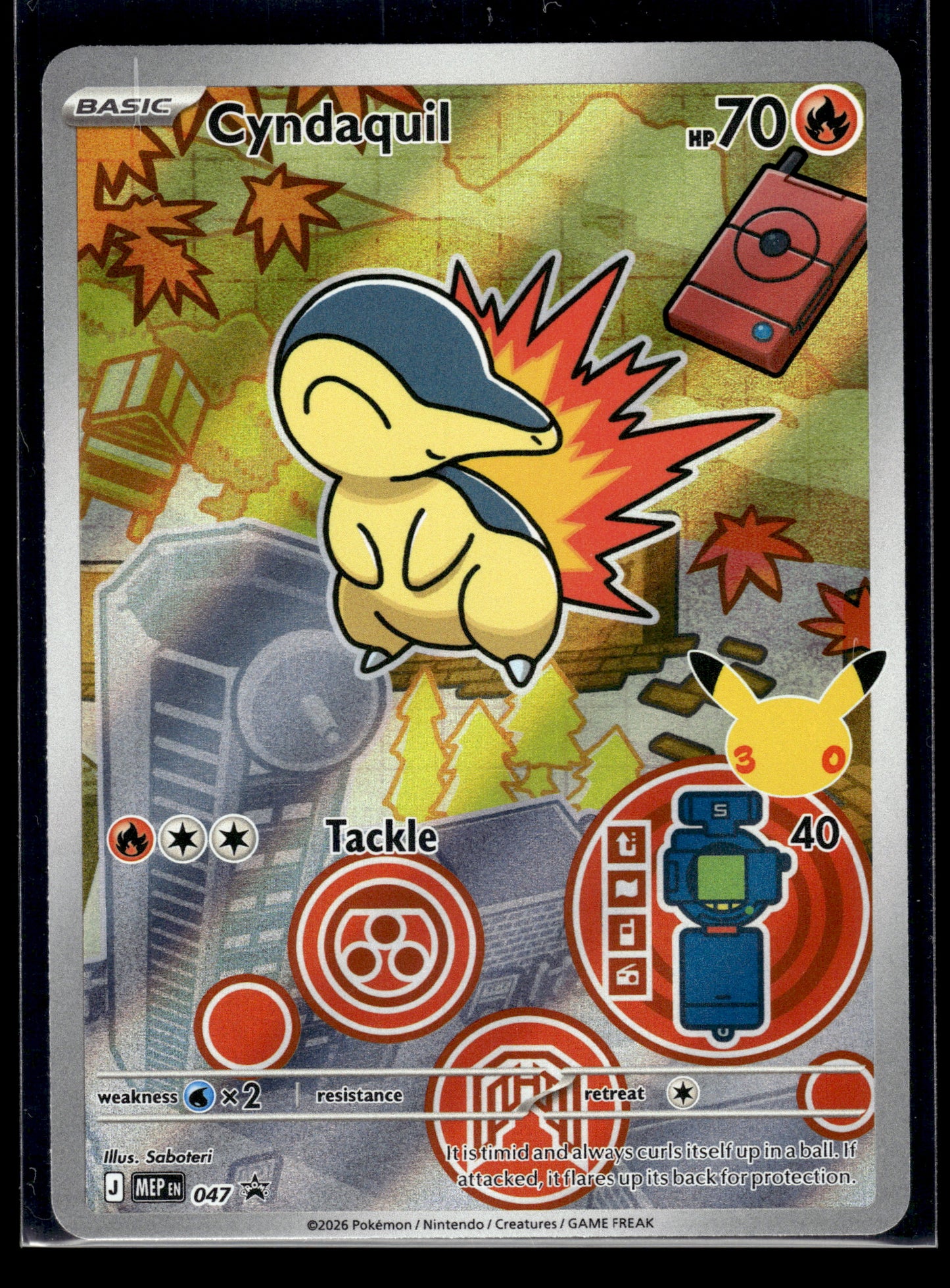 Cyndaquil #047 Mega Evolution Promo VLP