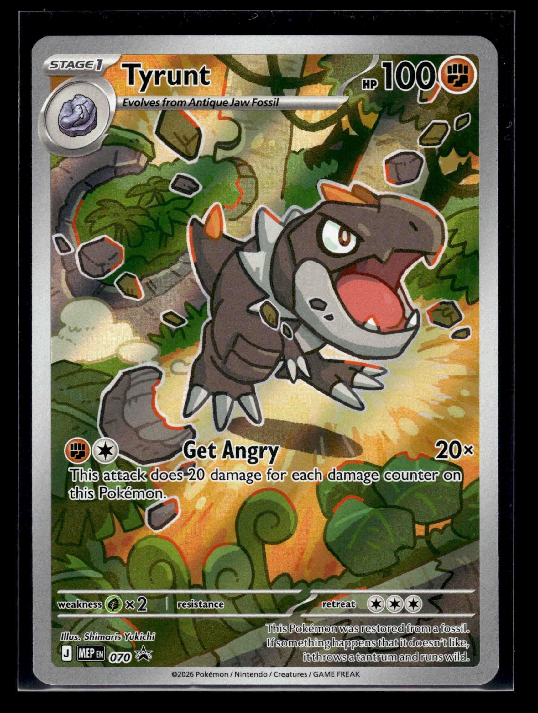 Tyrunt #070 Mega Evolution Promo LP