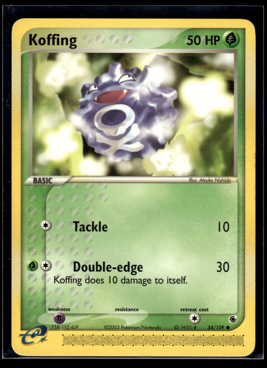 Koffing #54/109 Ruby and Sapphire LP