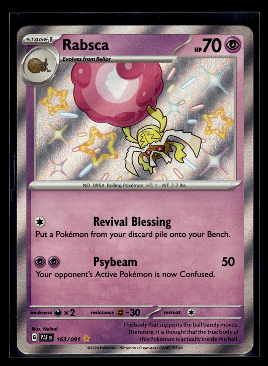 Rabsca #163/091 Paldean Fates VLP
