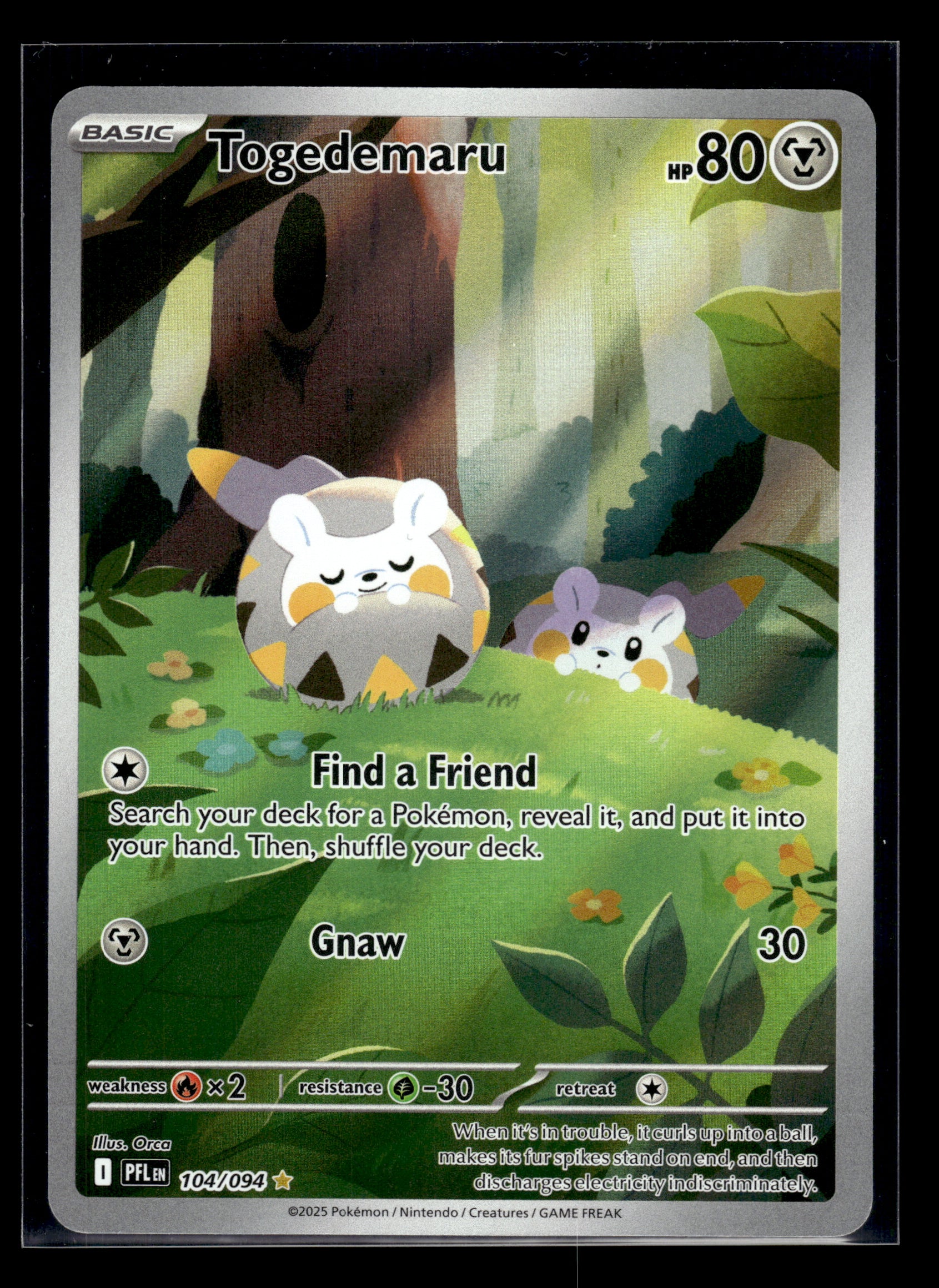 Togedemaru #104/094 Phantasmal Flames VLP