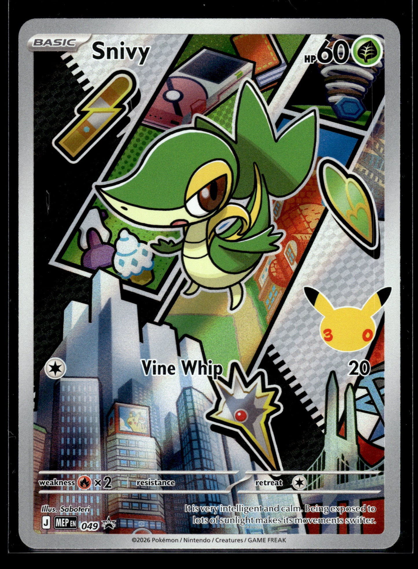 Snivy #049 Mega Evolution Promo VLP