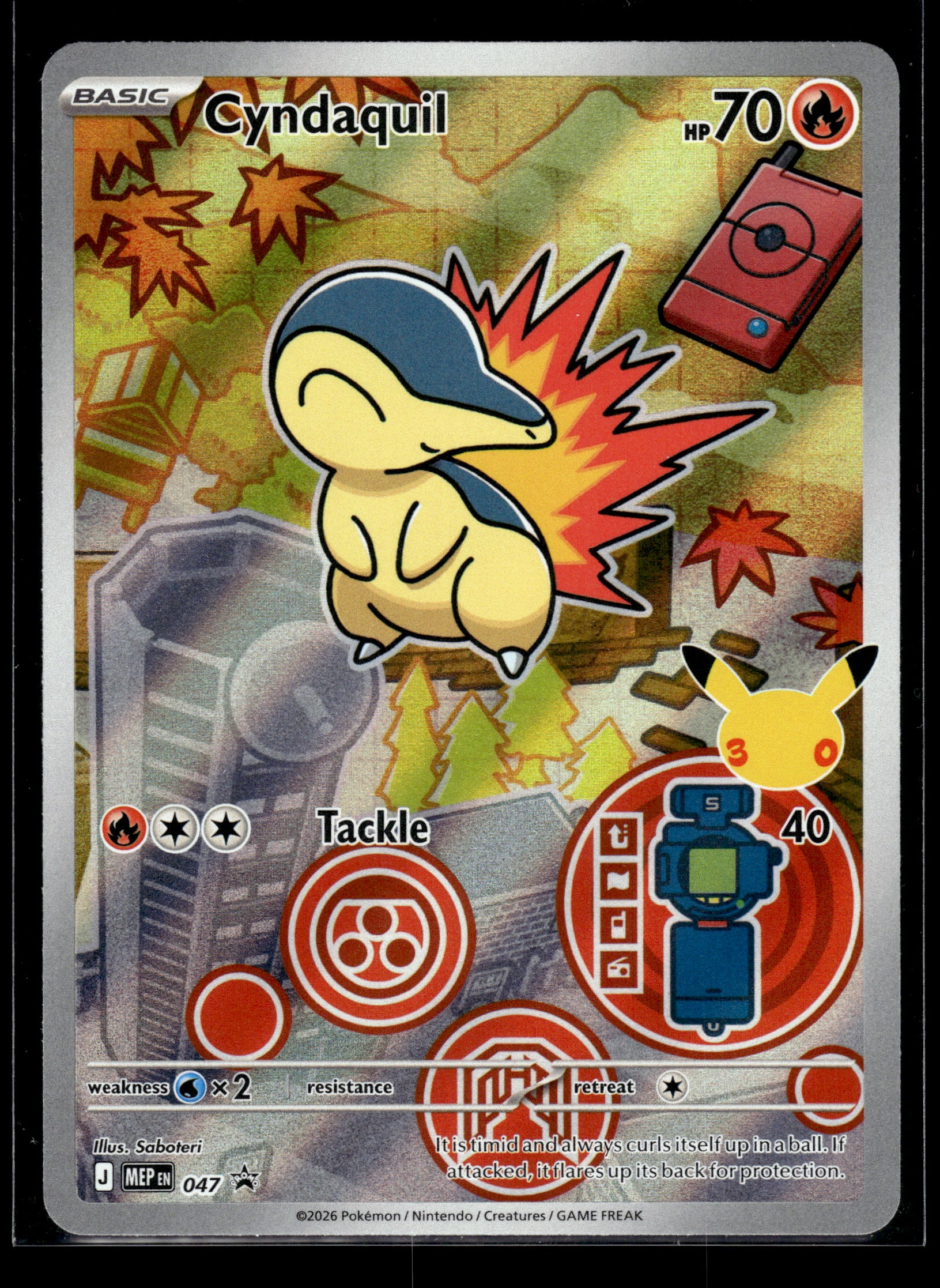 Cyndaquil #047 Mega Evolution Promo NM