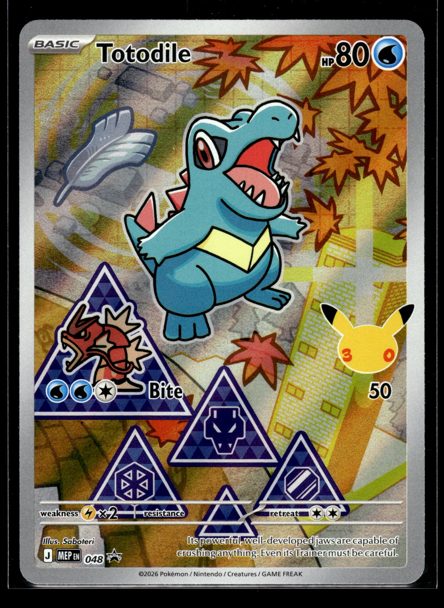 Totodile #048 Mega Evolution Promo VLP