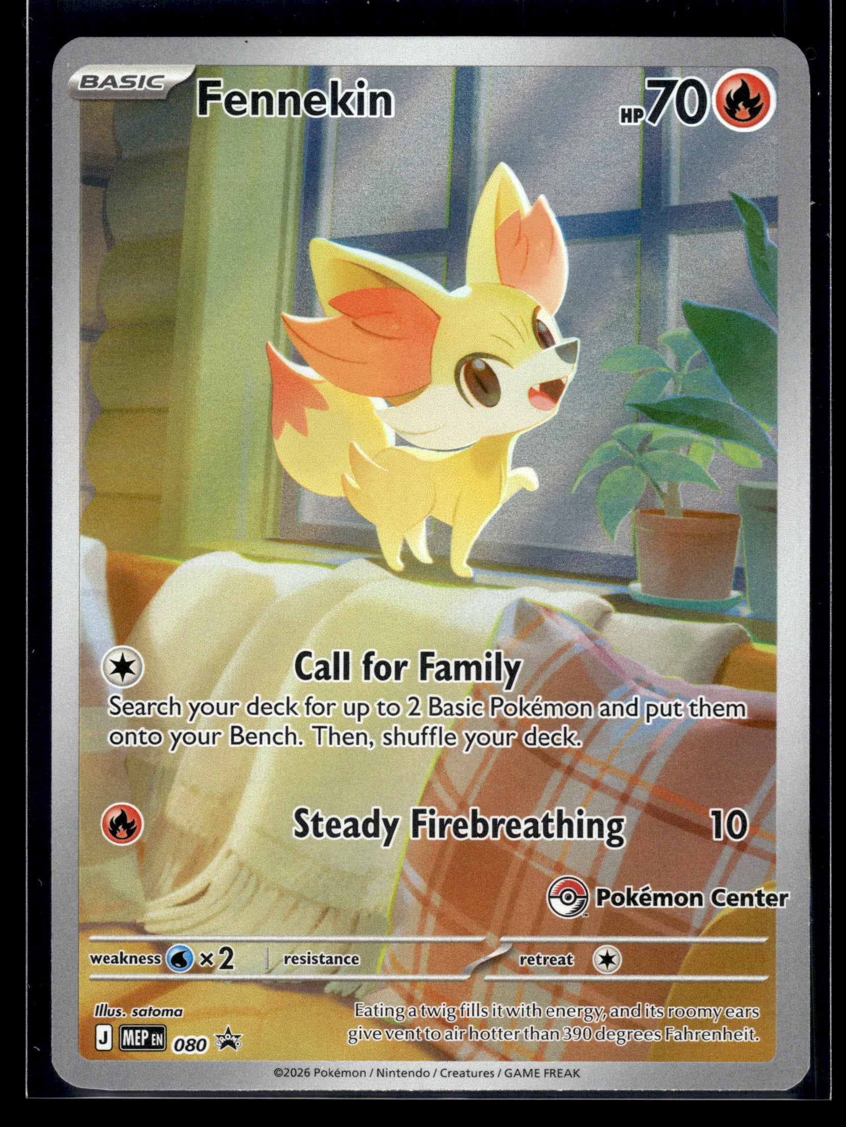 Fennekin #080 Mega Evolution Promo VLP