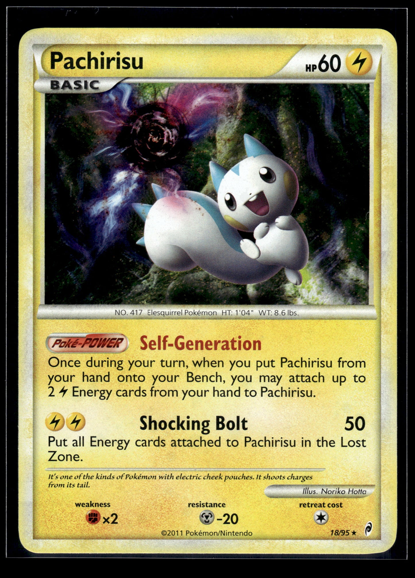 Pachirisu #18/95 Call of Legends LP