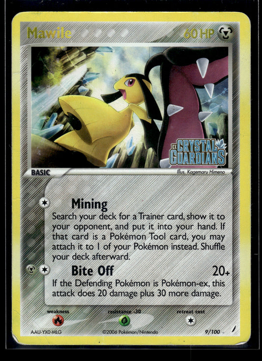 Mawile #9/100 Reverse Holo Crystal Guardians HP