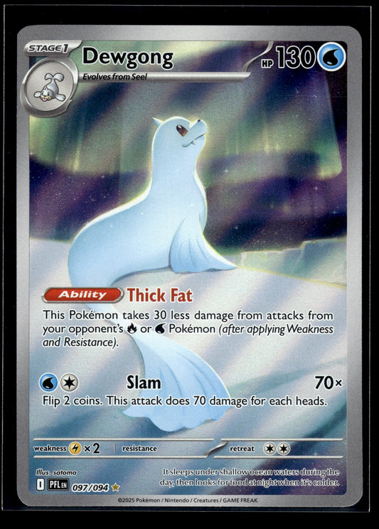 Dewgong #097/094 Phantasmal Flames VLP