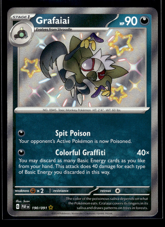 Grafaiai #190/091 Paldean Fates VLP