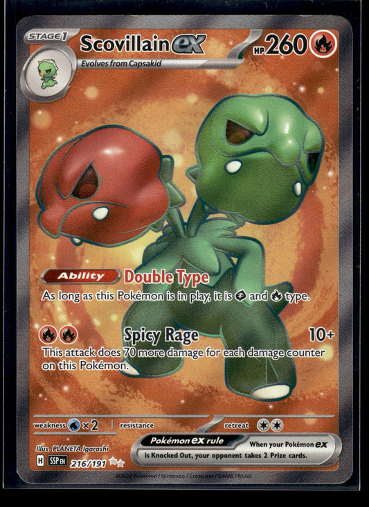 Scovillain ex #216/191 Surging Sparks VLP