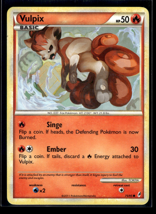 Vulpix #75/95 Call of Legends MP