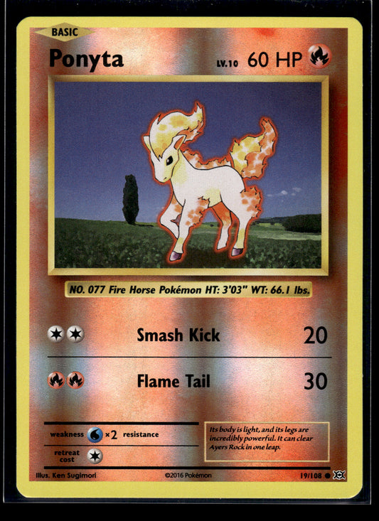 Ponyta #19/108 Evolutions VLP