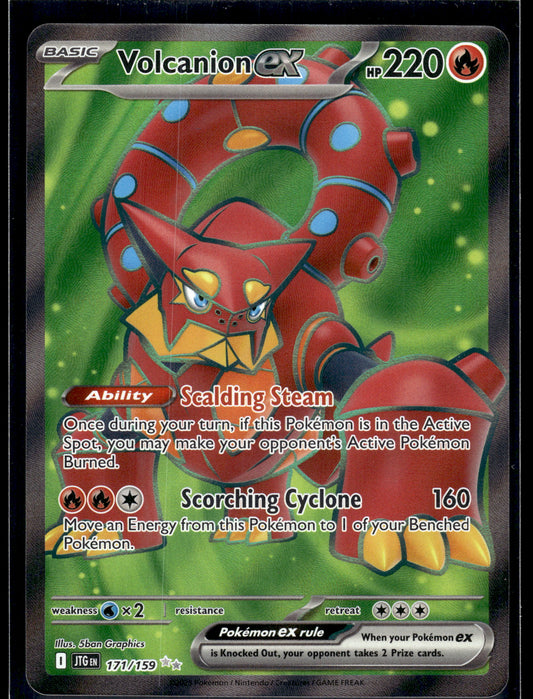 Volcanion ex #171/159 Journey Together NM
