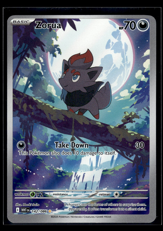 Zorua #142/086 White Flare VLP