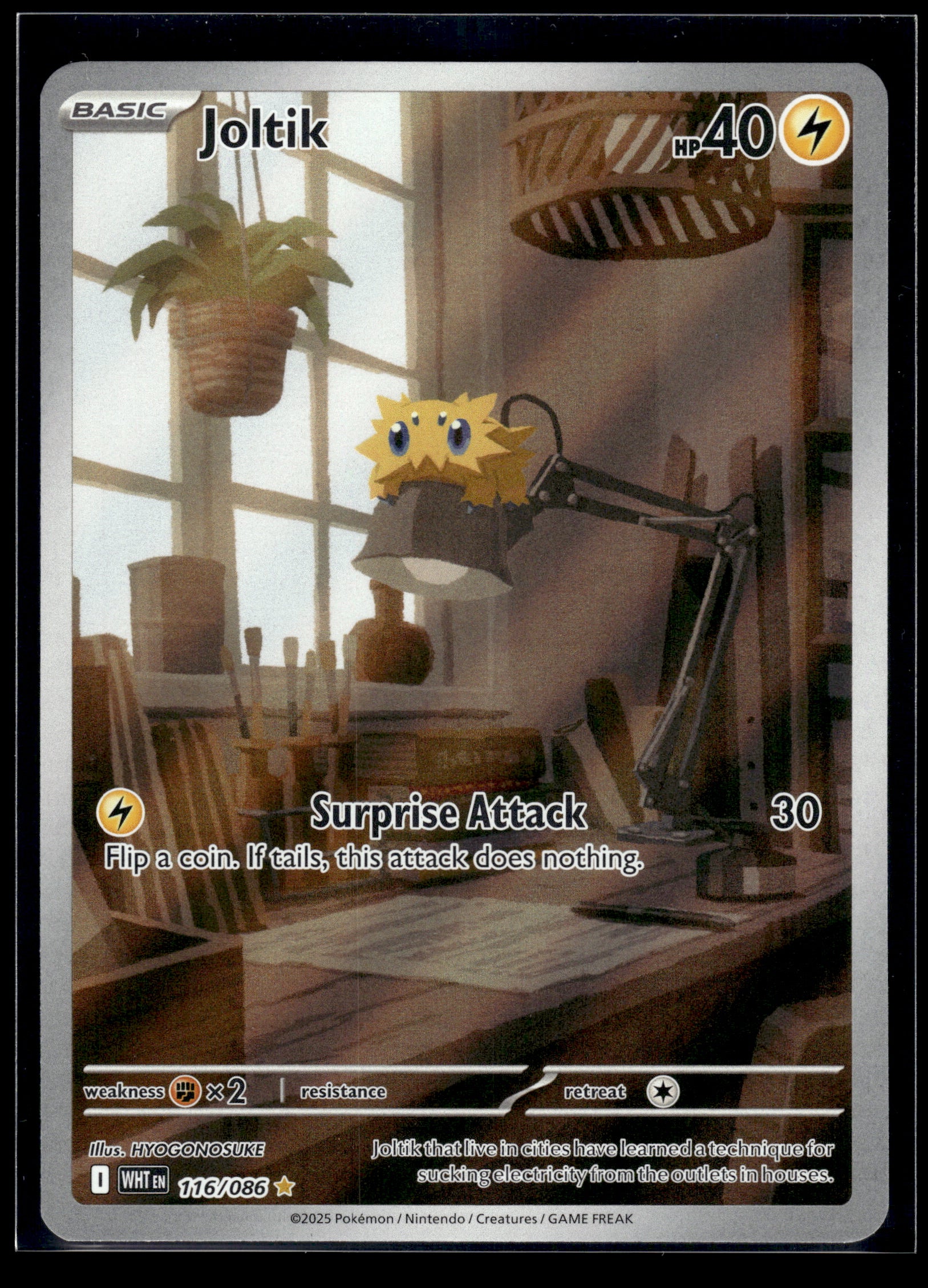 Joltik #116/086 White Flare VLP