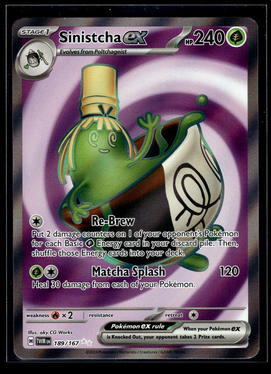 Sinistcha ex #189/167 Twilight Masquerade VLP