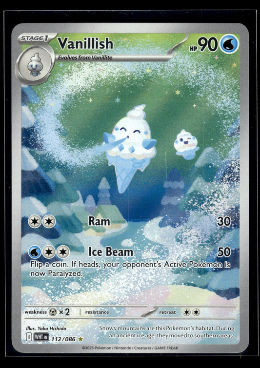 Vanillish #112/086 White Flare VLP