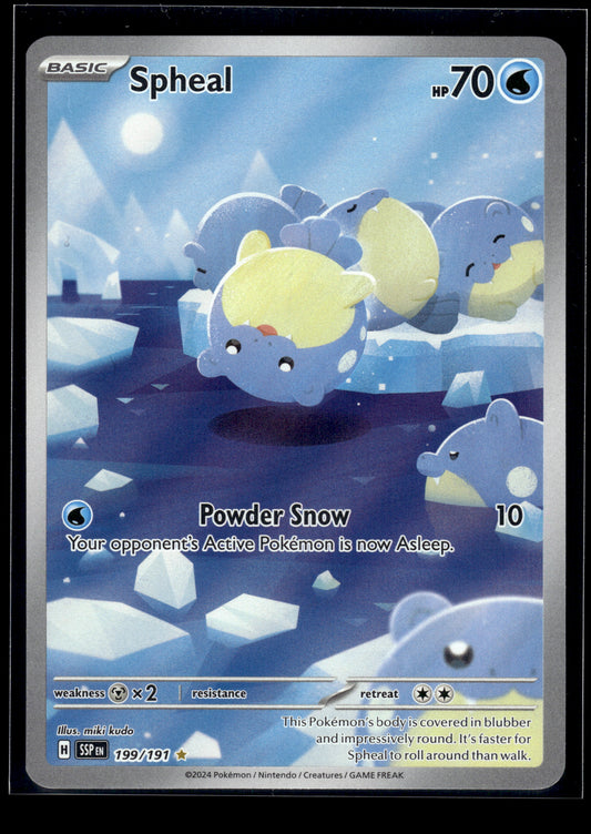 Spheal #199/191 Surging Sparks VLP