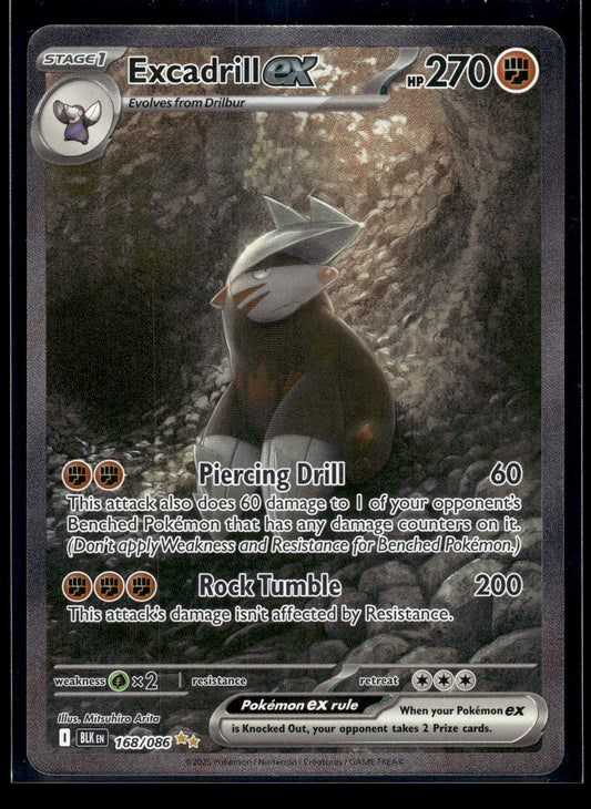 Excadrill ex #168/086 Black Bolt VLP