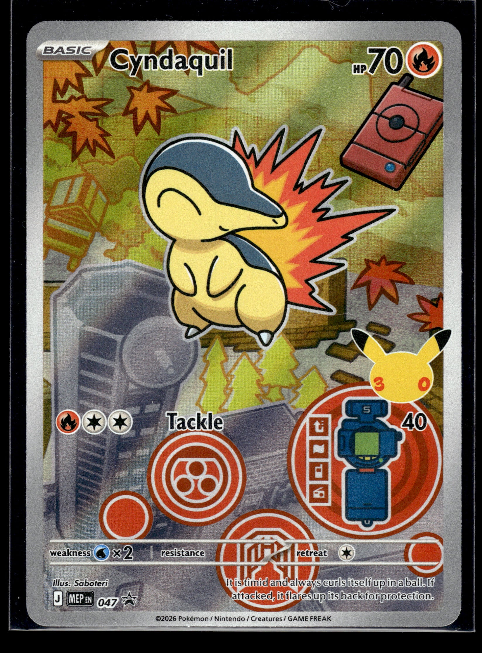 Cyndaquil #047 Mega Evolution Promo NM