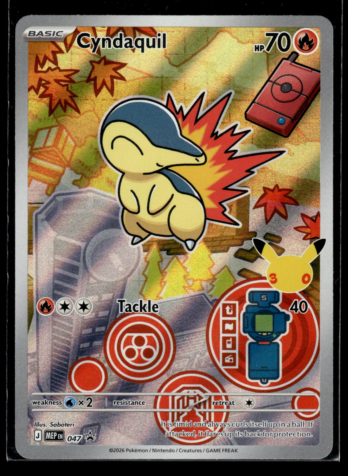 Cyndaquil #047 Mega Evolution Promo NM