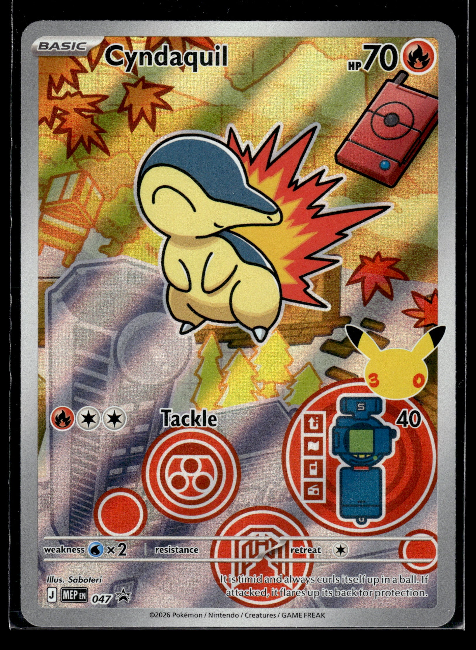 Cyndaquil #047 Mega Evolution Promo NM
