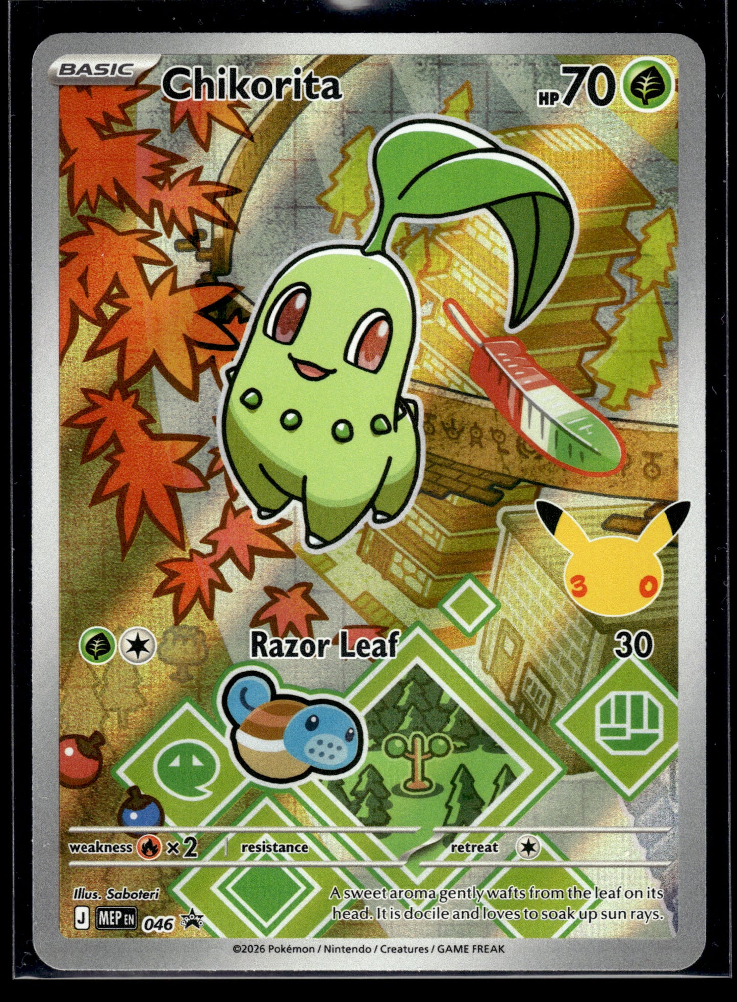 Chikorita #046 Mega Evolution Promo NM