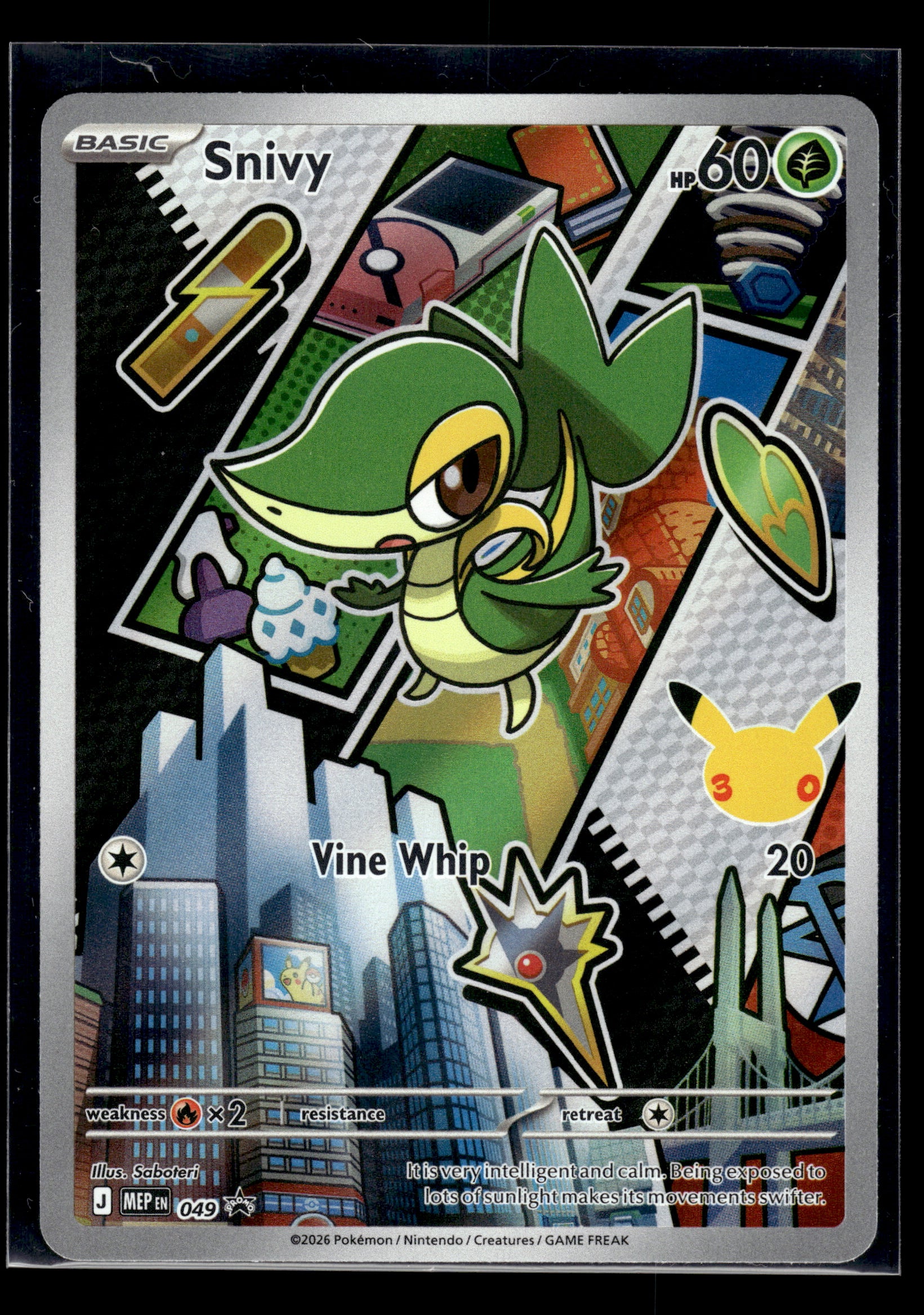 Snivy #049 Mega Evolution Promo NM