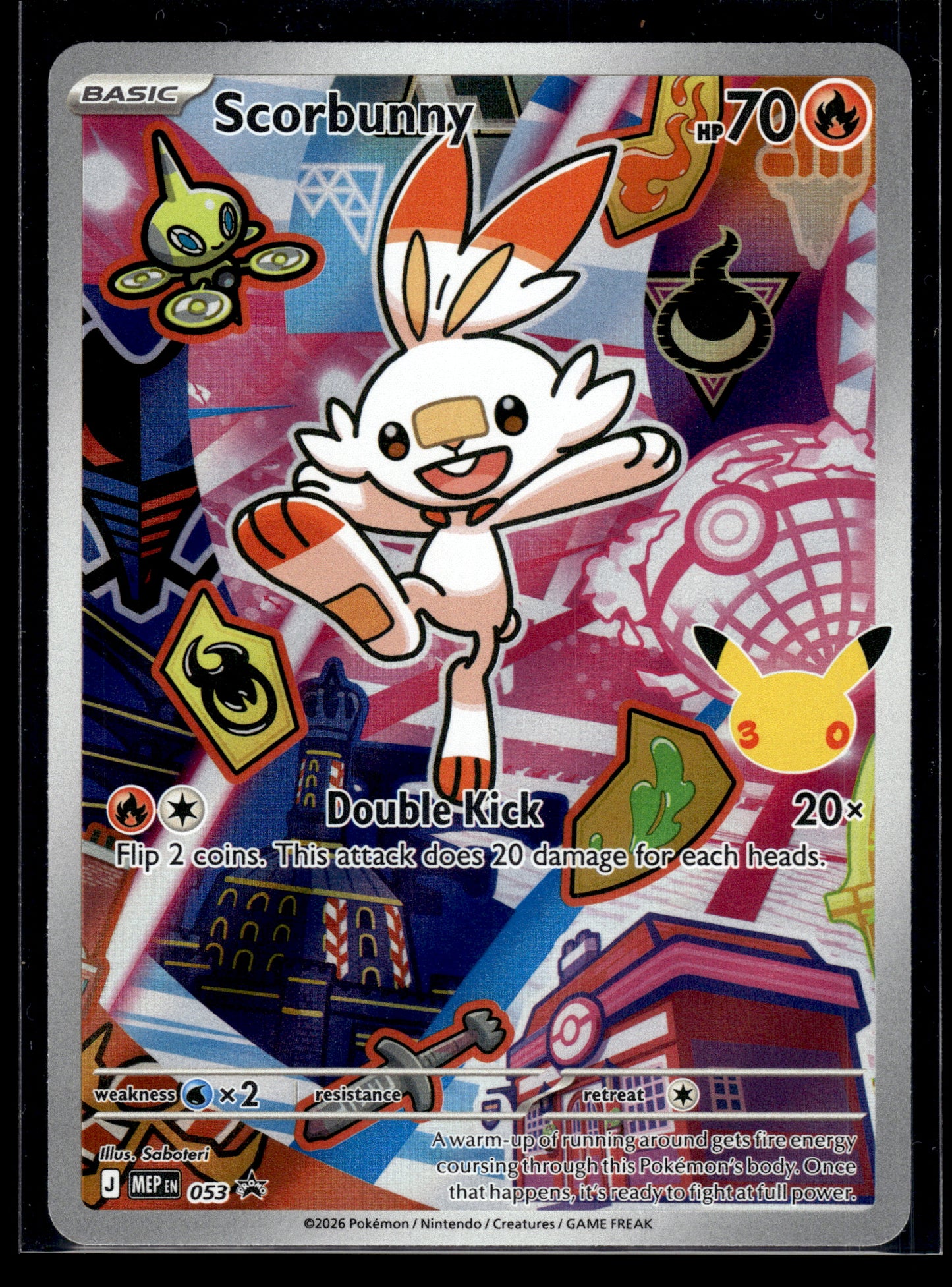 Scorbunny #053 Mega Evolution Promo VLP