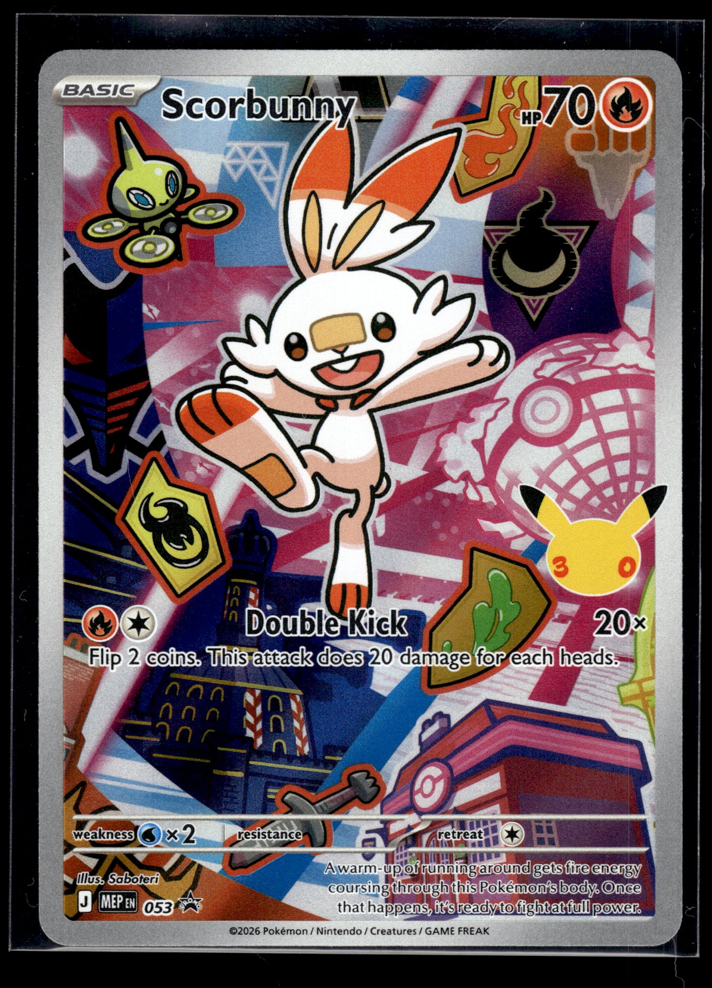 Scorbunny #053 Mega Evolution Promo NM